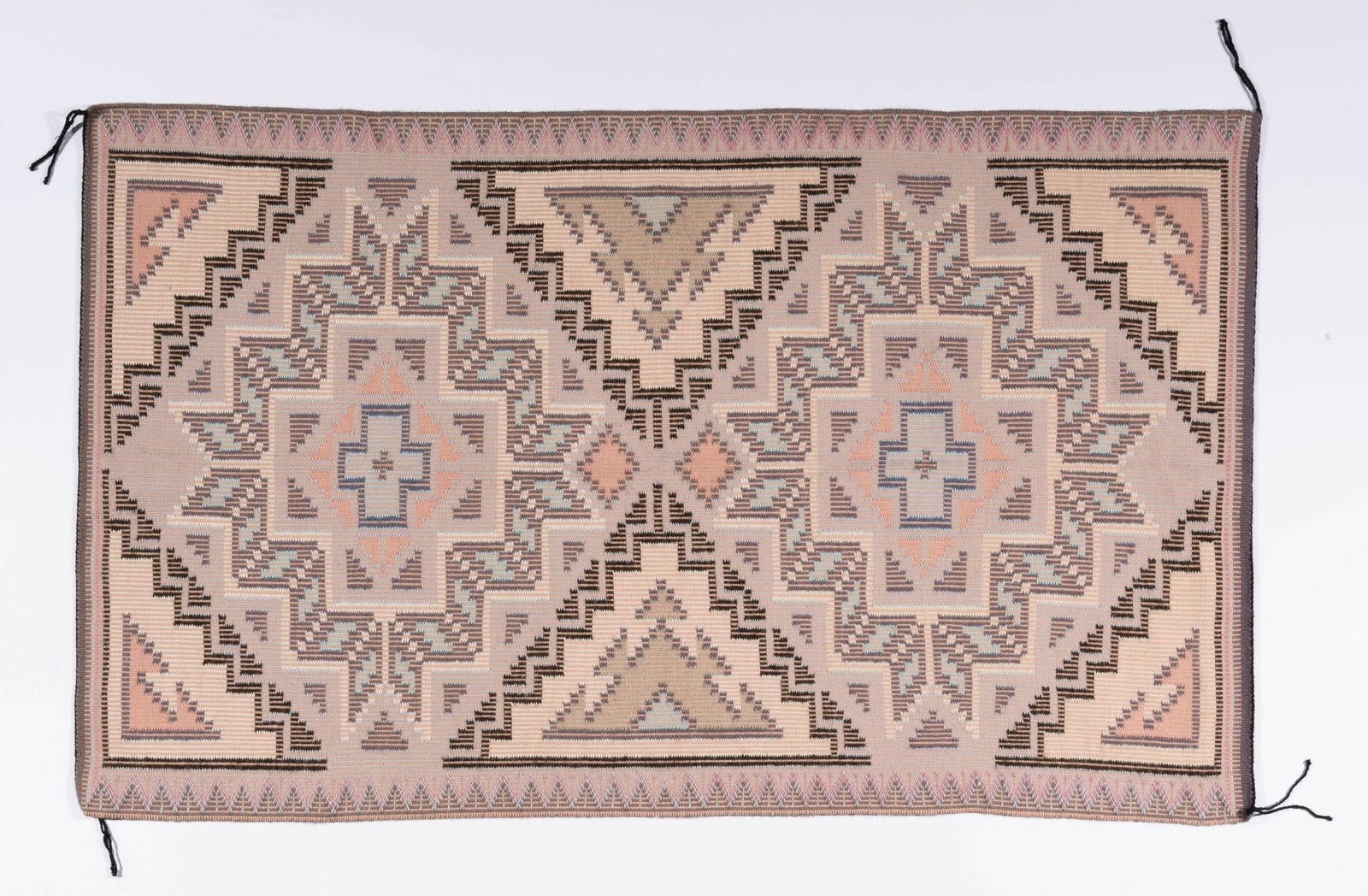 Navajo Burntwater Weaving by Lilian Begay (1 of 2)