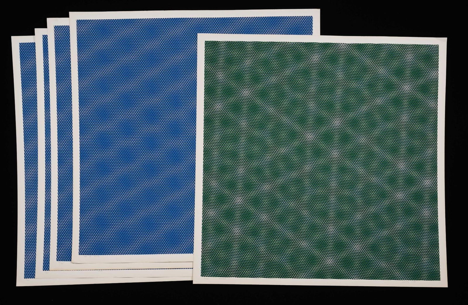 Robert Savoie Set Of Six Large Screenprints Unframed (1 of 9)