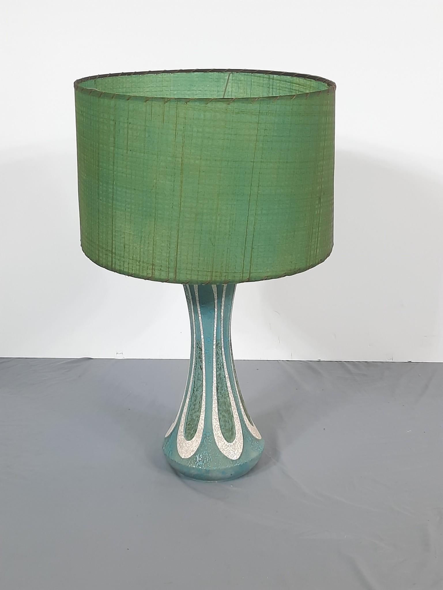 MCM Ceramic Table Lamp (1 of 3)