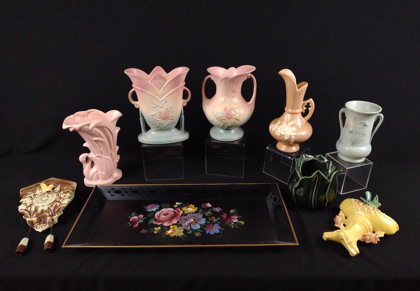 9 Pcs Pottery incl. McCoy (1 of 6)