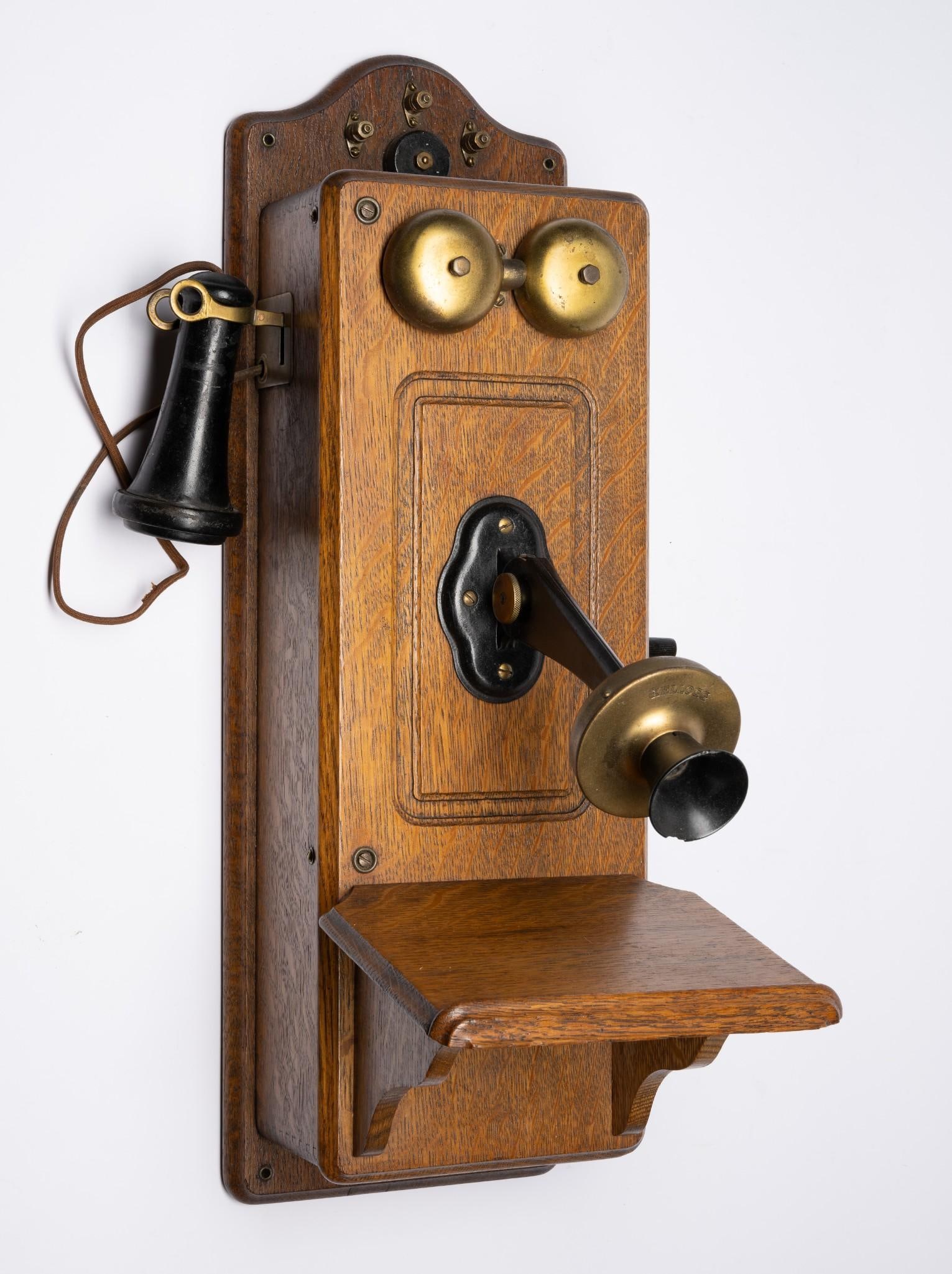 Antique Kellogg Crank Wall Phone (1 of 5)