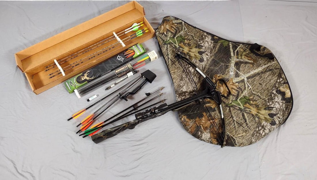 Barnett Rhino Magnum Sport Compound Crossbow & 20 Arrows (1 of 5)