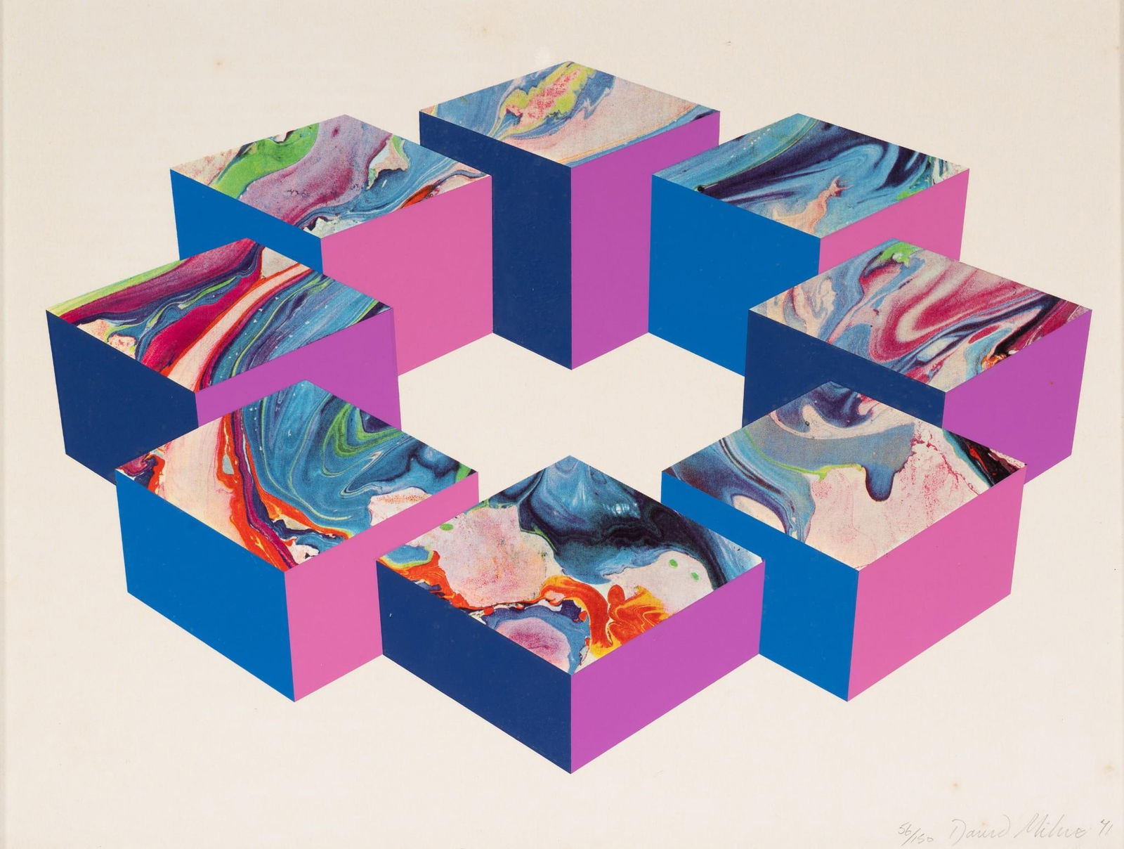 David Milne Contemporary Ltd Ed Print (1 of 4)