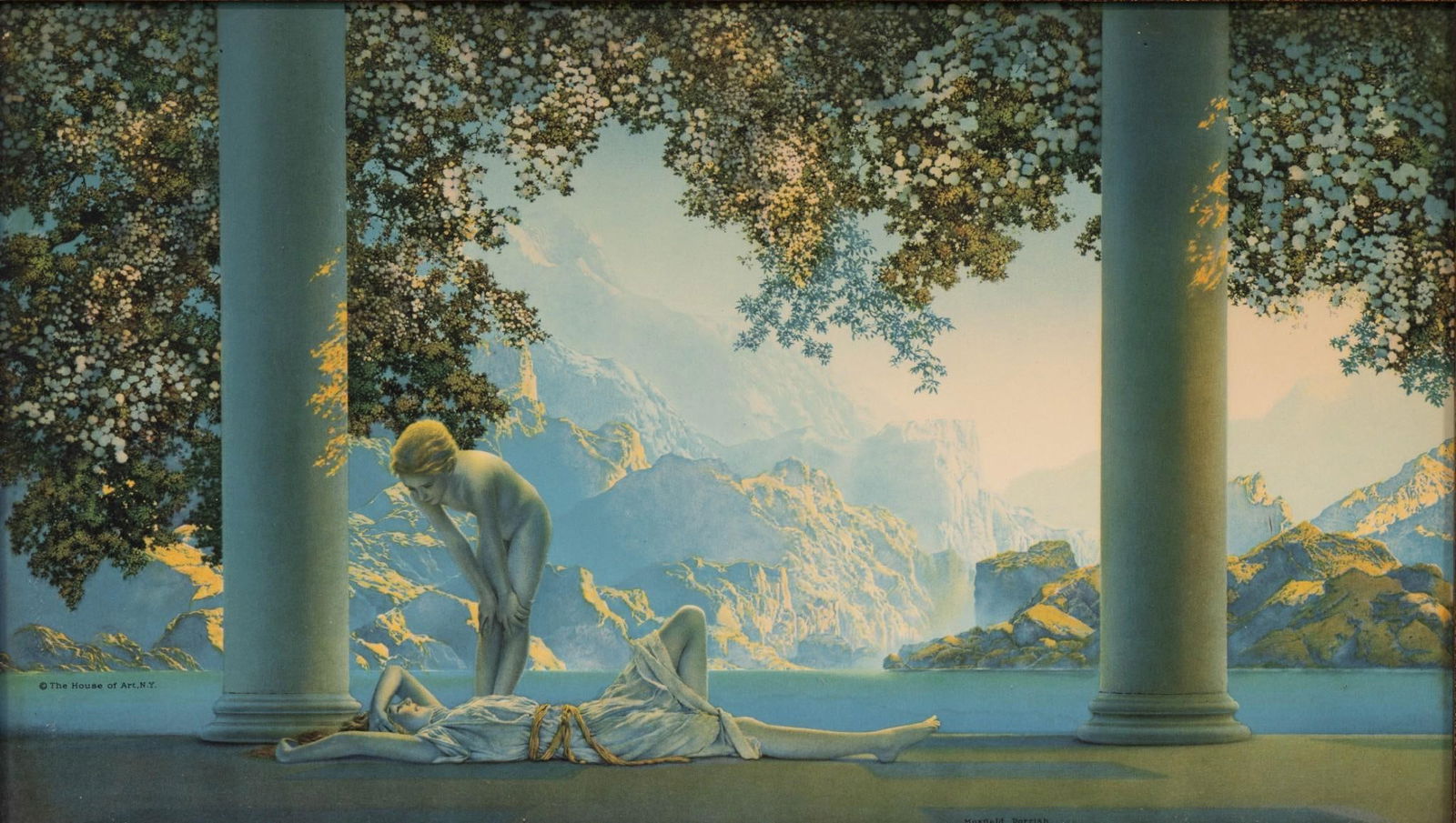 Maxfield Parrish "Daybreak" Print (1 of 4)