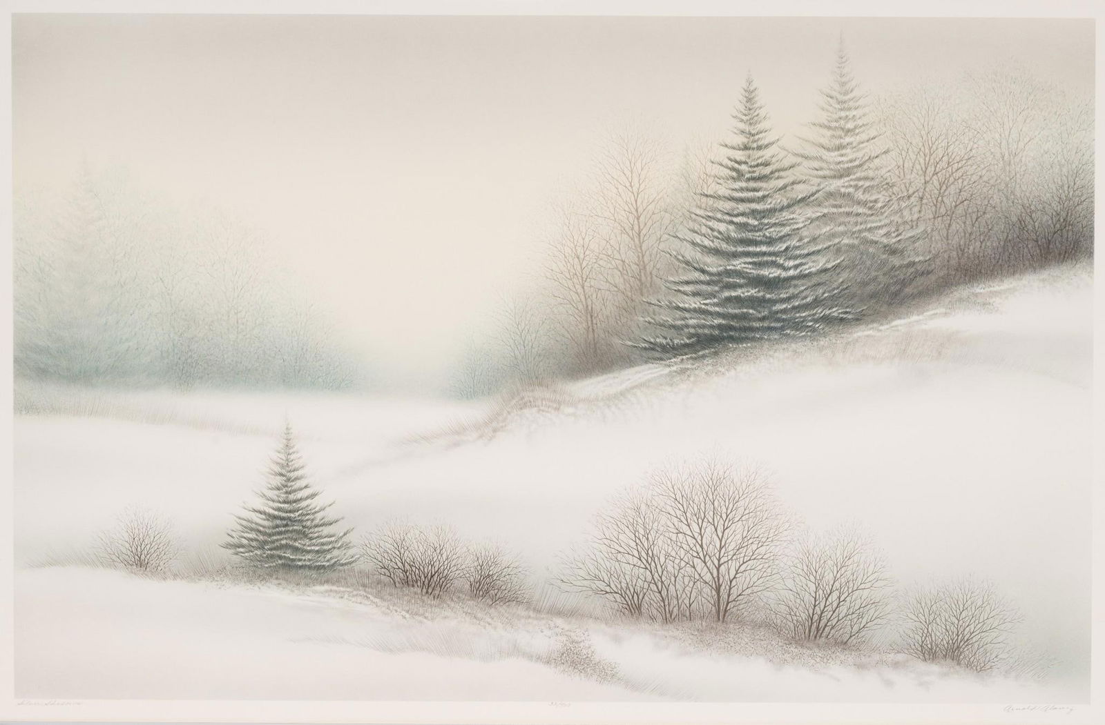 Arnold Alaniz "Silver Shadows" Print (1 of 6)