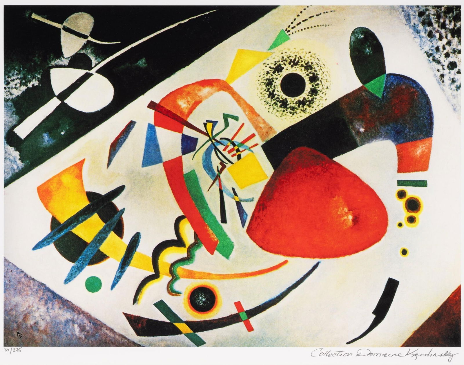 Wissily Kendensky "Red Spot II" Print (1 of 5)