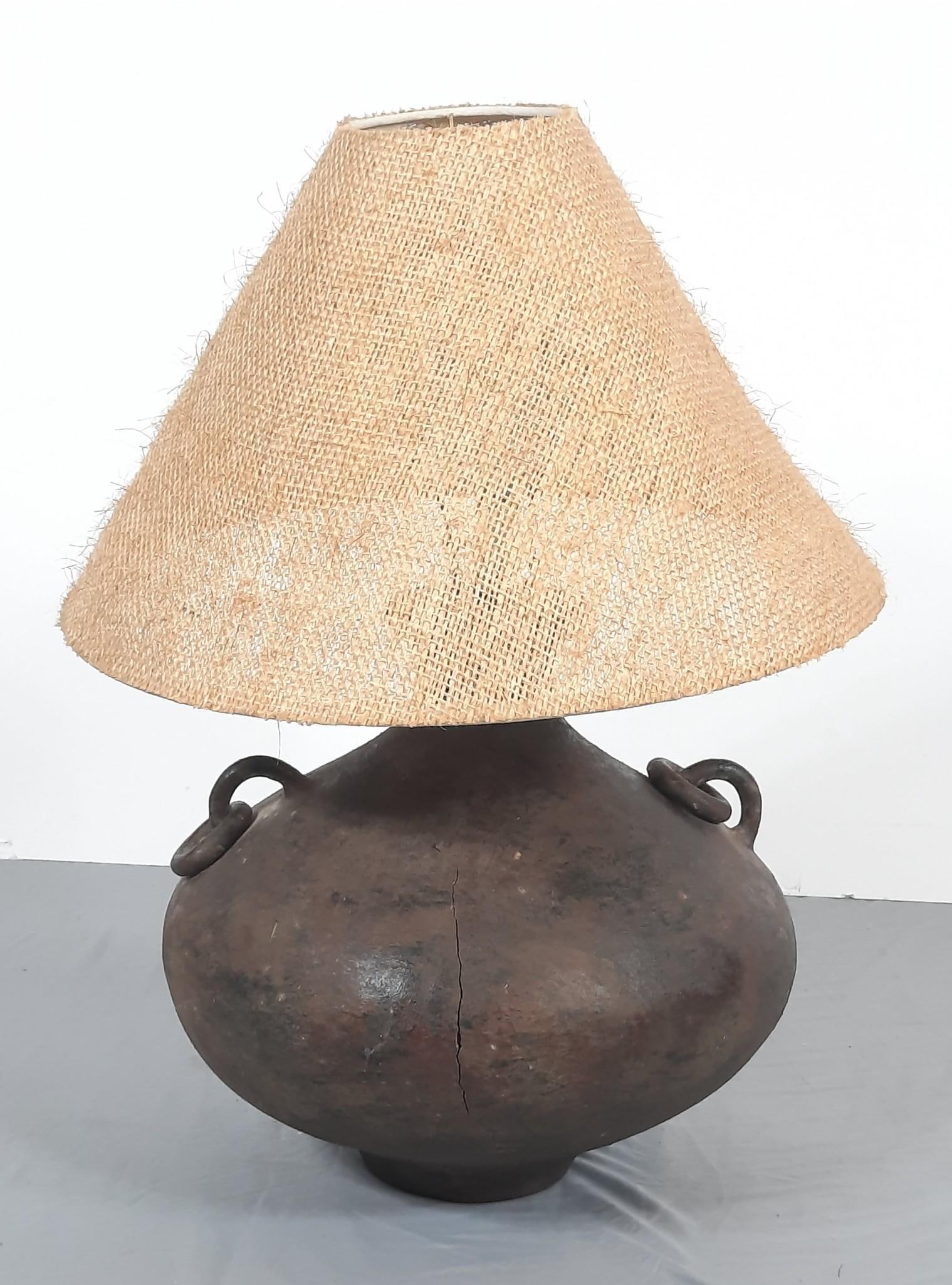 Ethnographic Pottery Lamp (1 of 2)