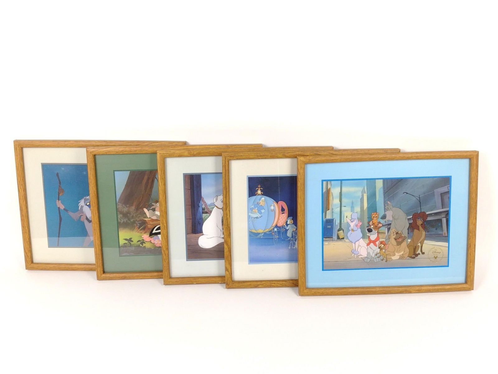 5 Disney Commemorative Lithographs (1 of 8)