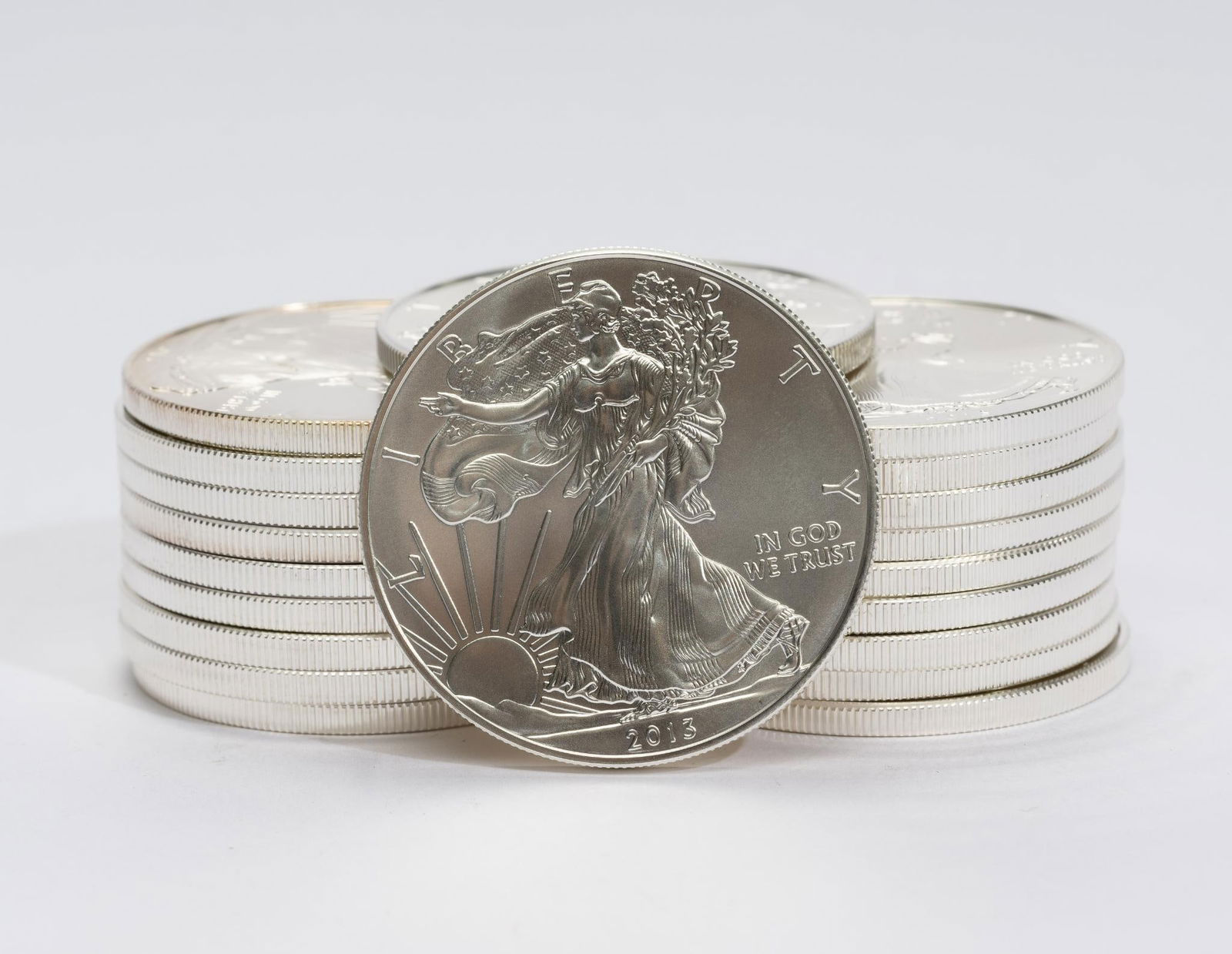 20 American Eagle Silver Dollars (1 of 1)