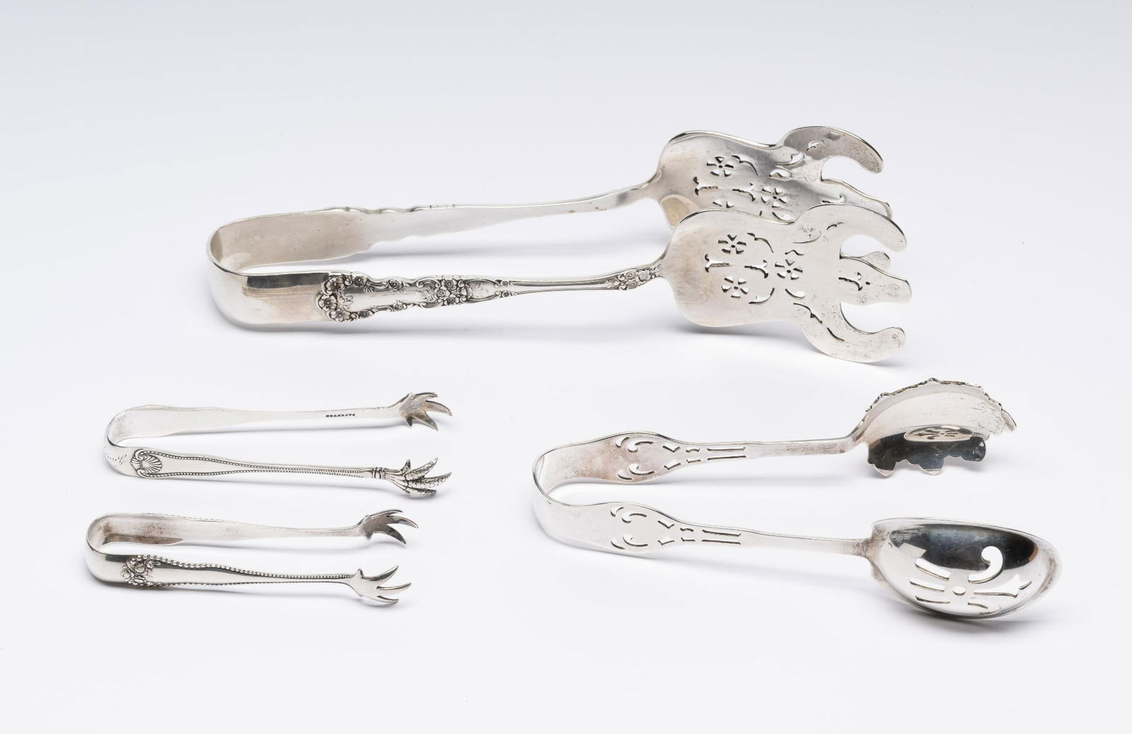 4 Sterling Silver Tongs (1 of 10)
