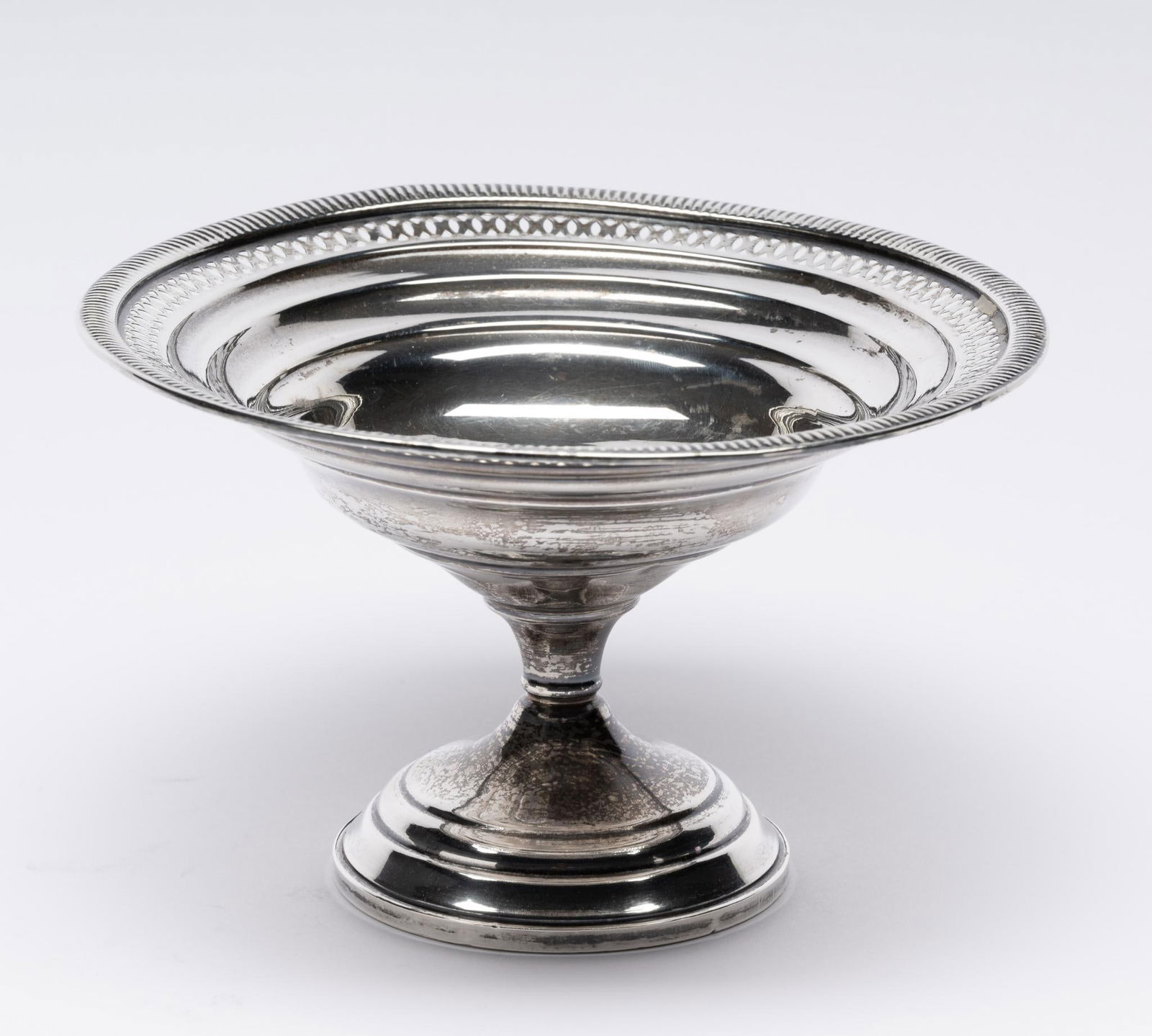 Weighted Sterling Silver Compote (1 of 3)