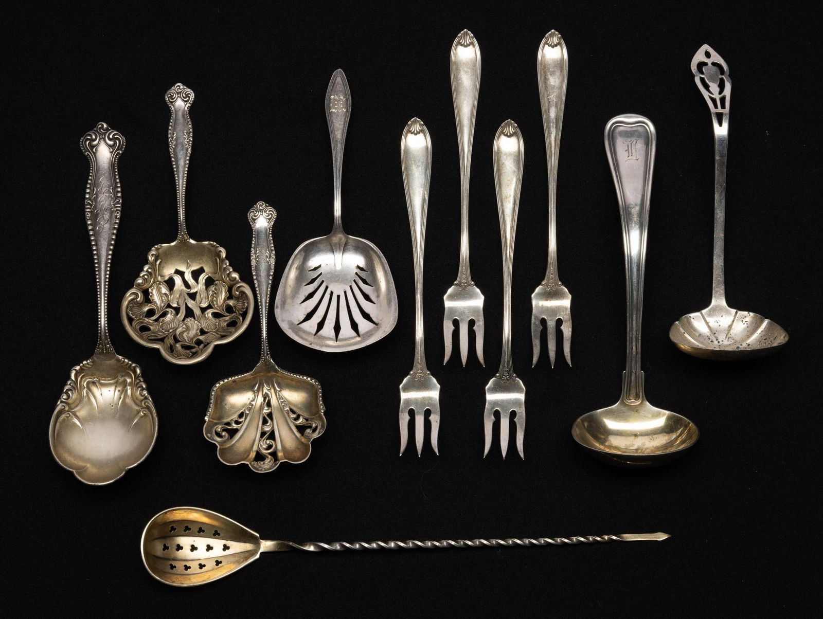 11 Sterling Silver Serving Utensils (1 of 4)