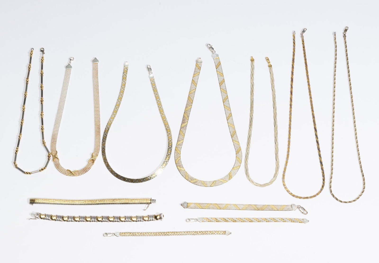 6 Sterling Silver Bracelets and 5 Necklaces (1 of 6)