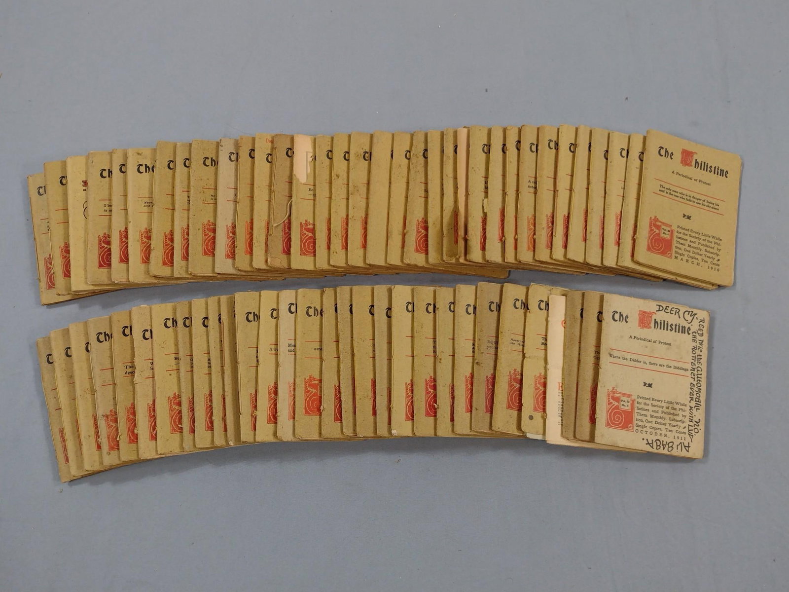 64 Vols A Periodical of Protest: Published in the early 1900s. Some with losses.