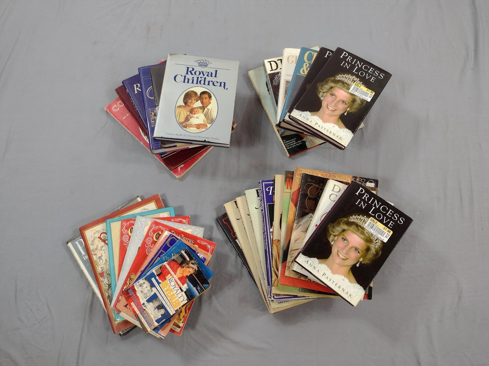 Large Grouping Royal Books & Publications: Includes The Coronation of King George VI and Queen Elizabeth; King Charles III; and more