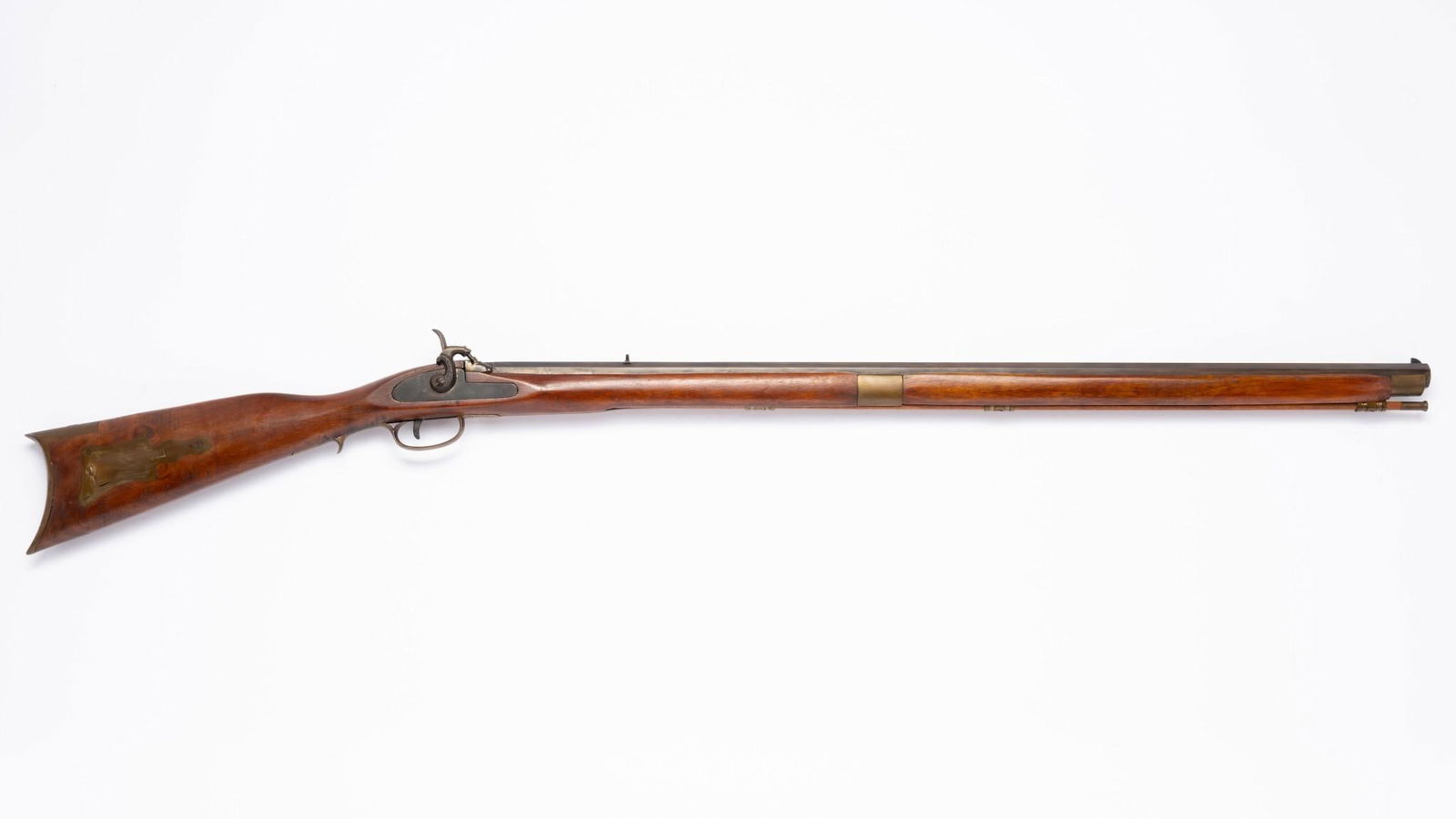 Kassnar Percussion Muzzleloading Rifle, Caliber .45: Serial Number: 4560 Design: Here is a percussion muzzleloading rifle with a full-octagonal, rifled barrel in caliber .45. Black powder only! Kassnar, formerly of Harrisburg, PA, was an importer of for