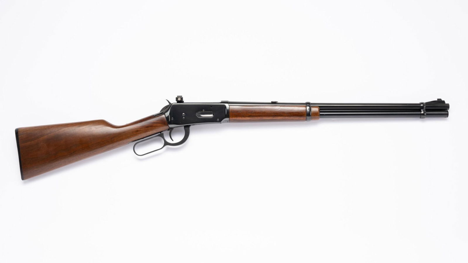 Winchester Model 94 Carbine, Caliber .30-30: Serial Number: 4079964 Design: Here is a Winchester Model 94 carbine in caliber .30-30 from the 1971 era. Standard 20" barrel and walnut stock. Both wood and metal finish are crisp. A Williams peep si