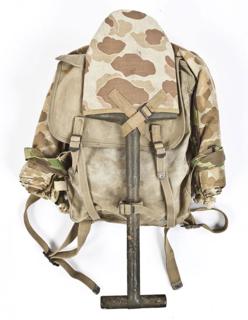 268 WWII Era USMC Backpack