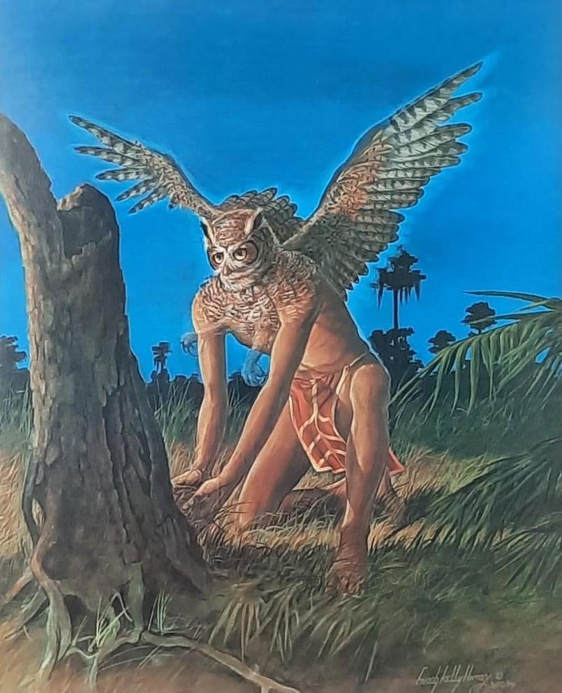 Enoch Kelly Haney "Owl Transformation" Ltd Ed Print (1 of 5)