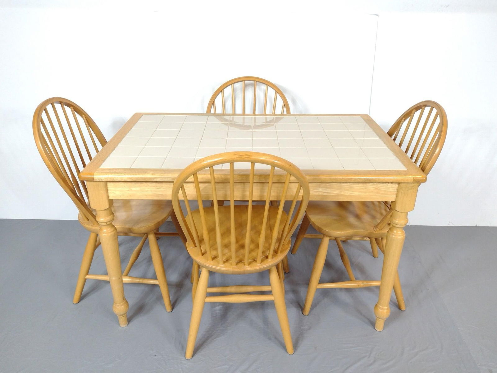 Tile Top Table & 4 Chairs (1 of 7)