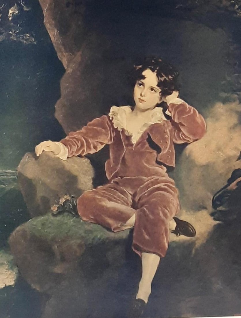 Master Lambton "Sir Thomas Lawrence" Portrait Print on Canvas (1 of 3)