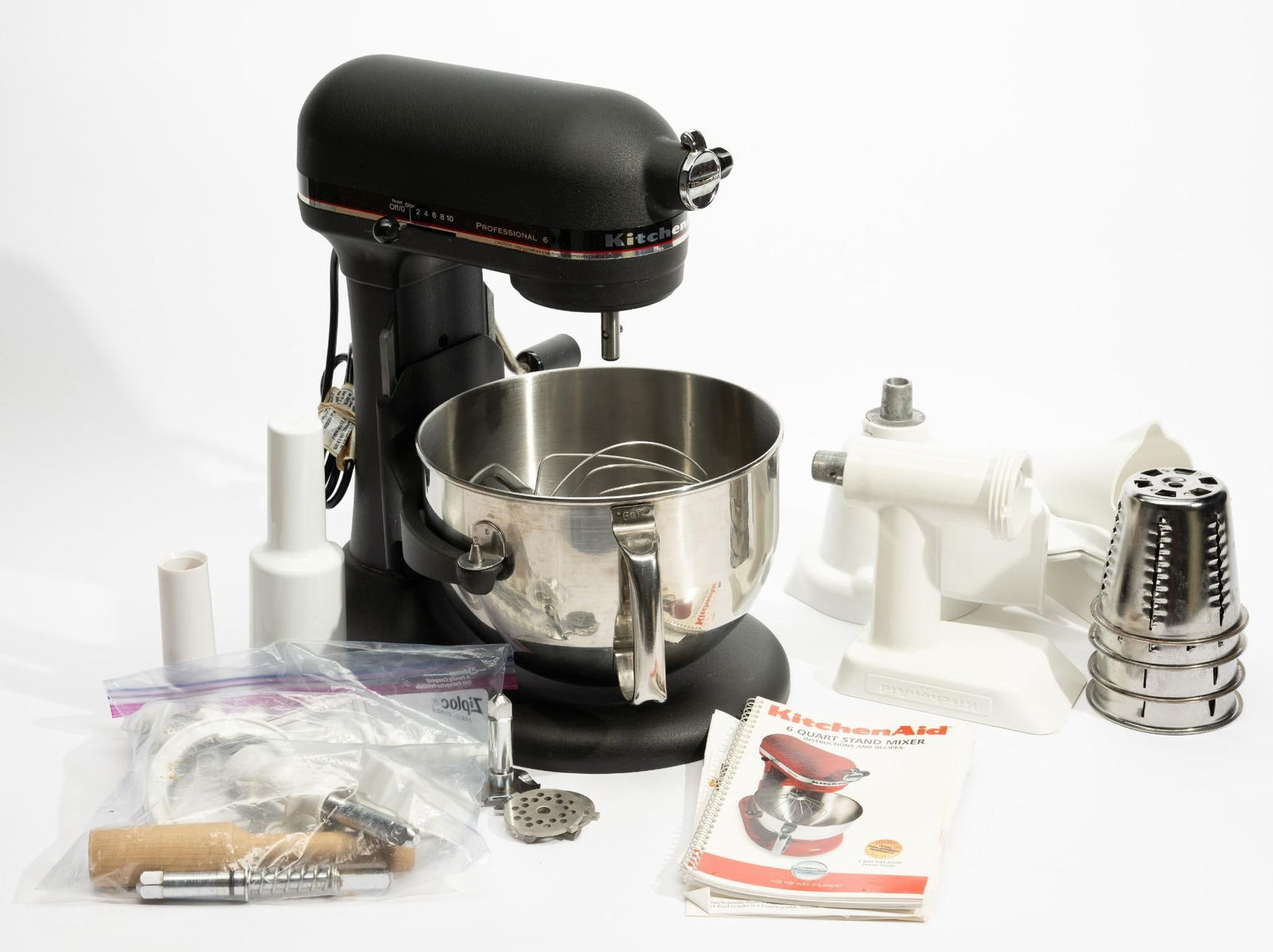 Professional Kitchen Aid Mixer with Accessories (1 of 9)
