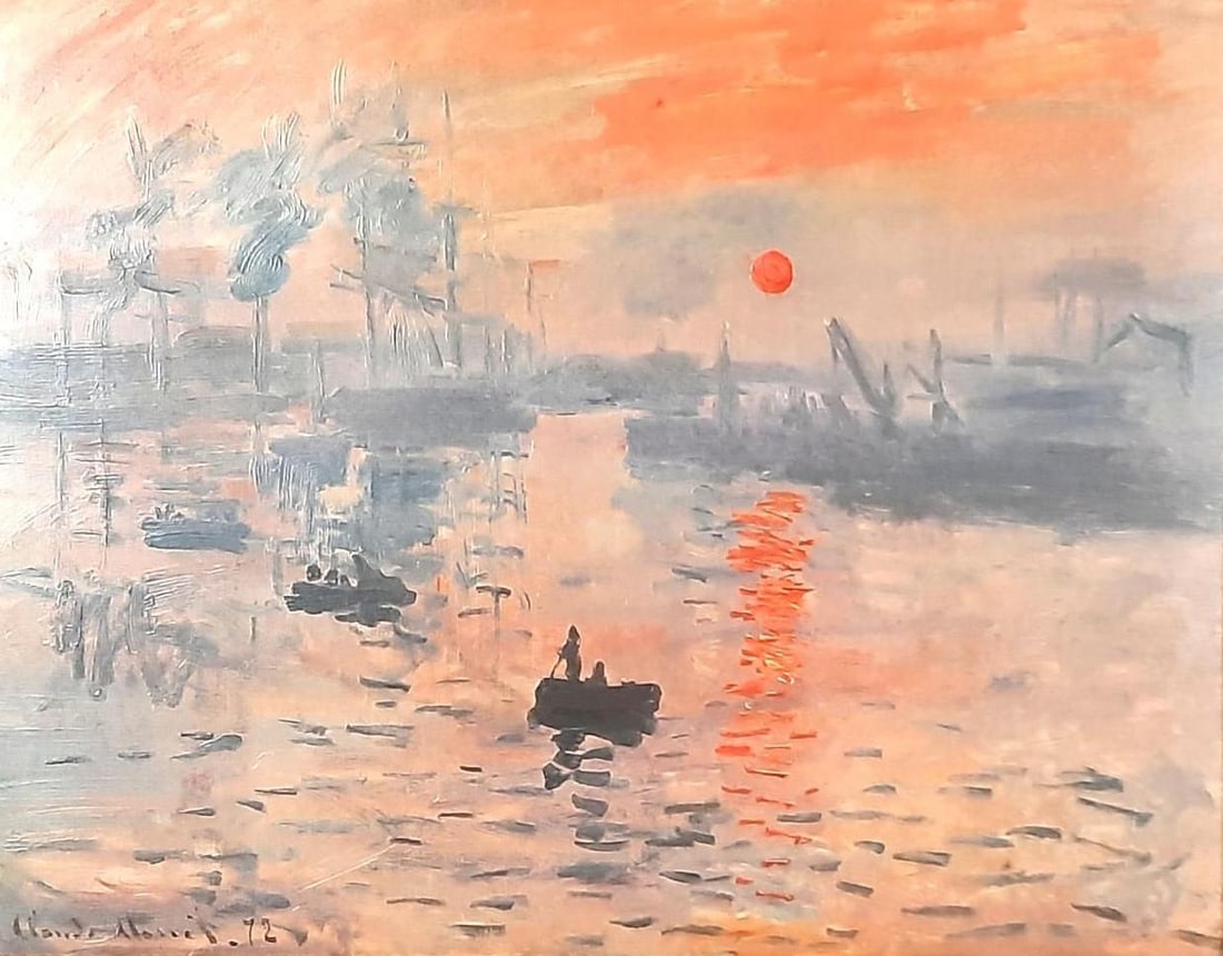 Claude Monet "Impression: Sunrise" Giclee Print (1 of 5)