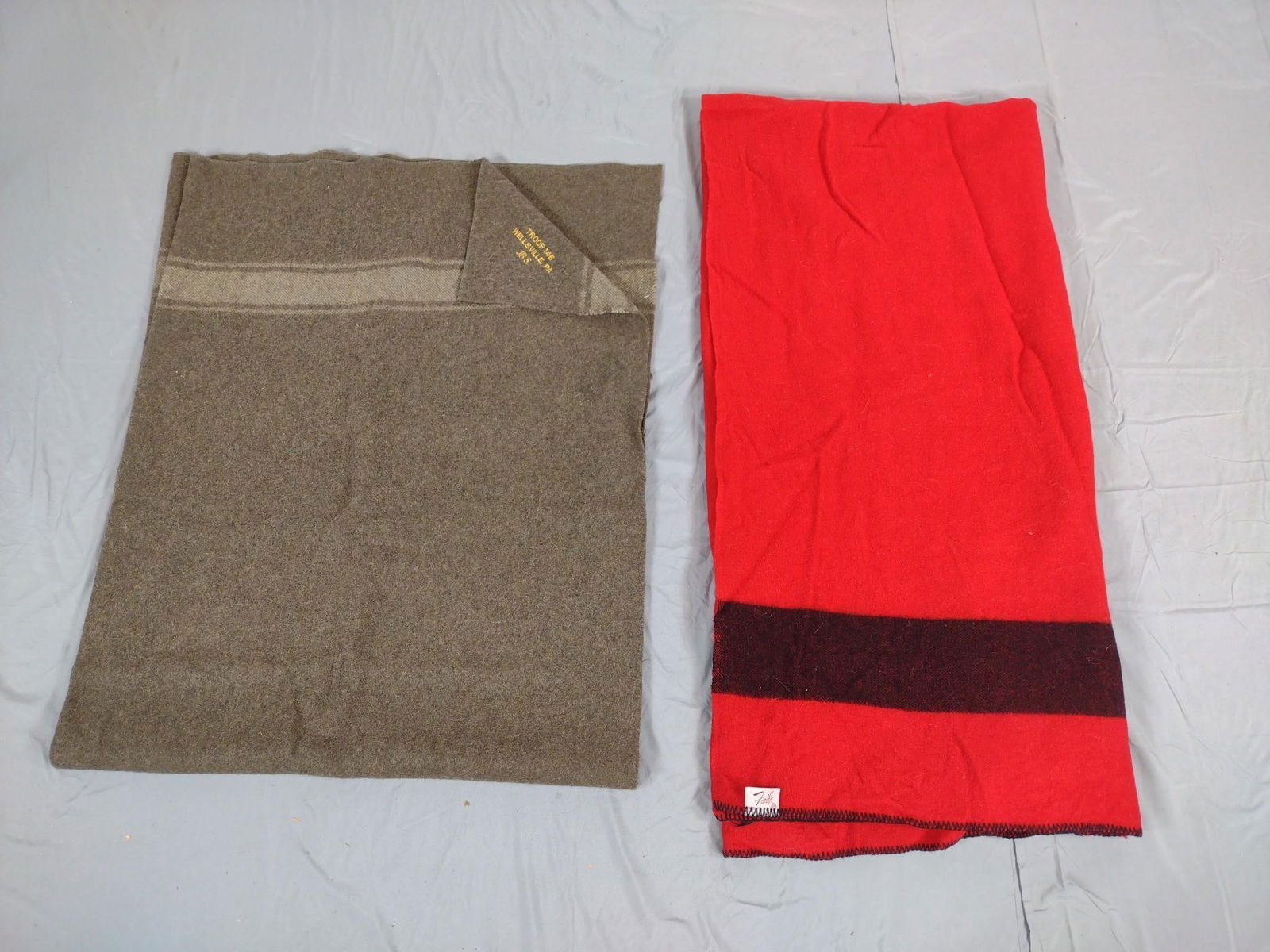 2 Wool Blankets incl Eagle Scout (1 of 5)