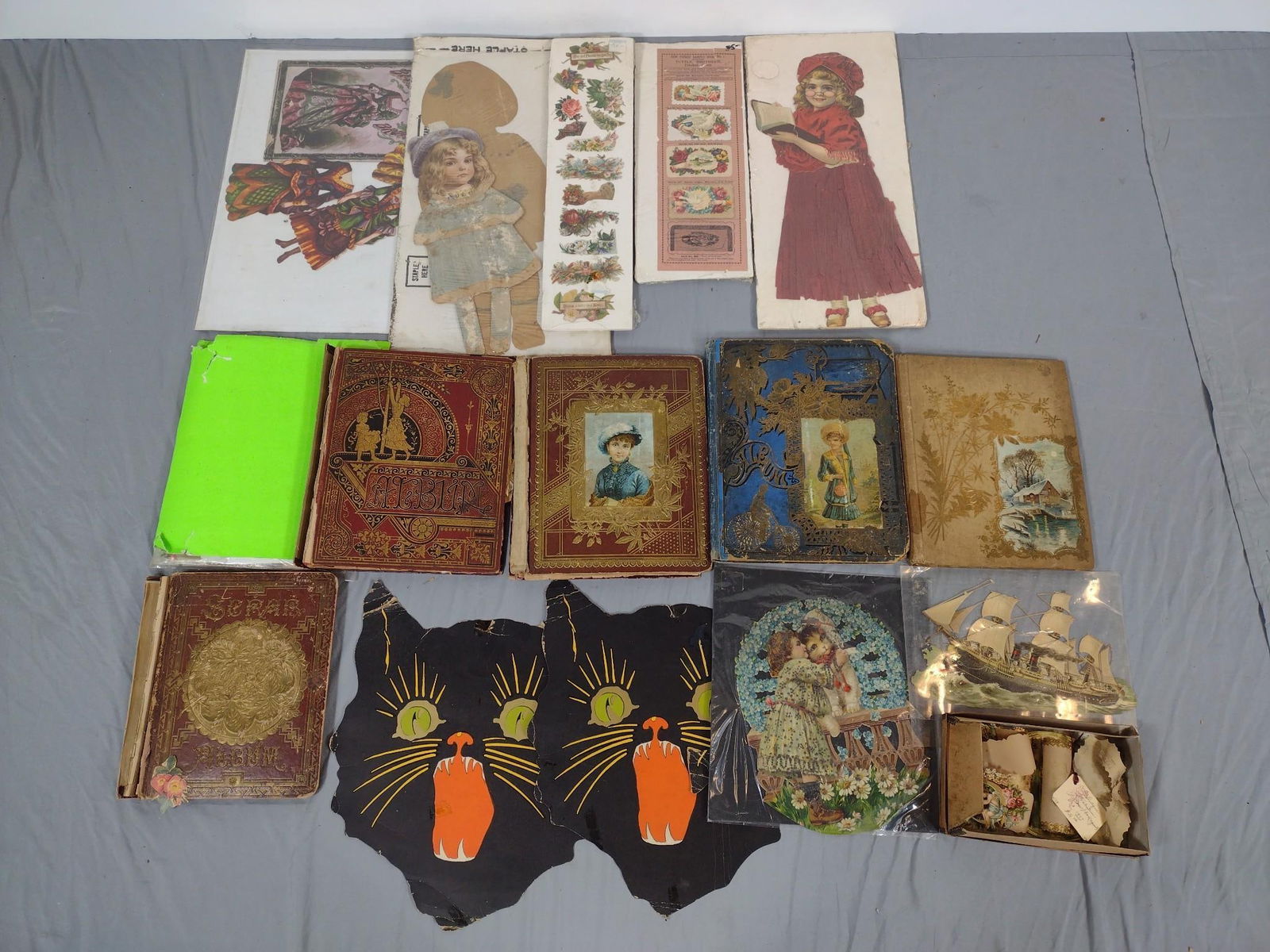 Large Grouping Ephemera incl Scrapbooks (1 of 16)