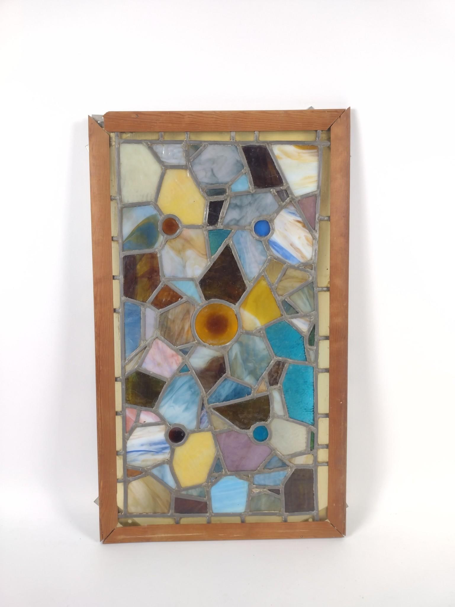 Leaded Glass Window Panel (1 of 8)