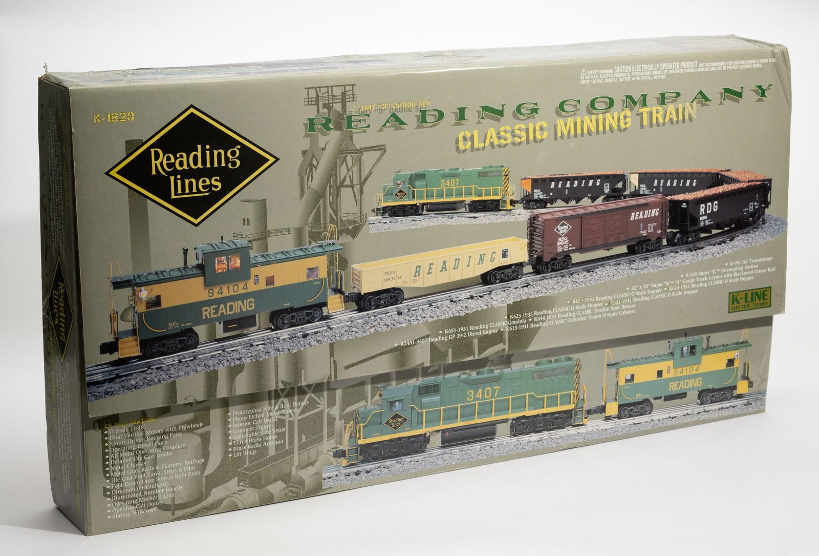 Reading Lines Classic Mining Train (1 of 3)