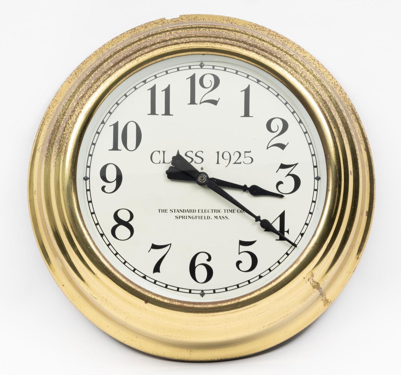 The Standard Electric Timing Co Class of 1925 Wall Clock (1 of 3)