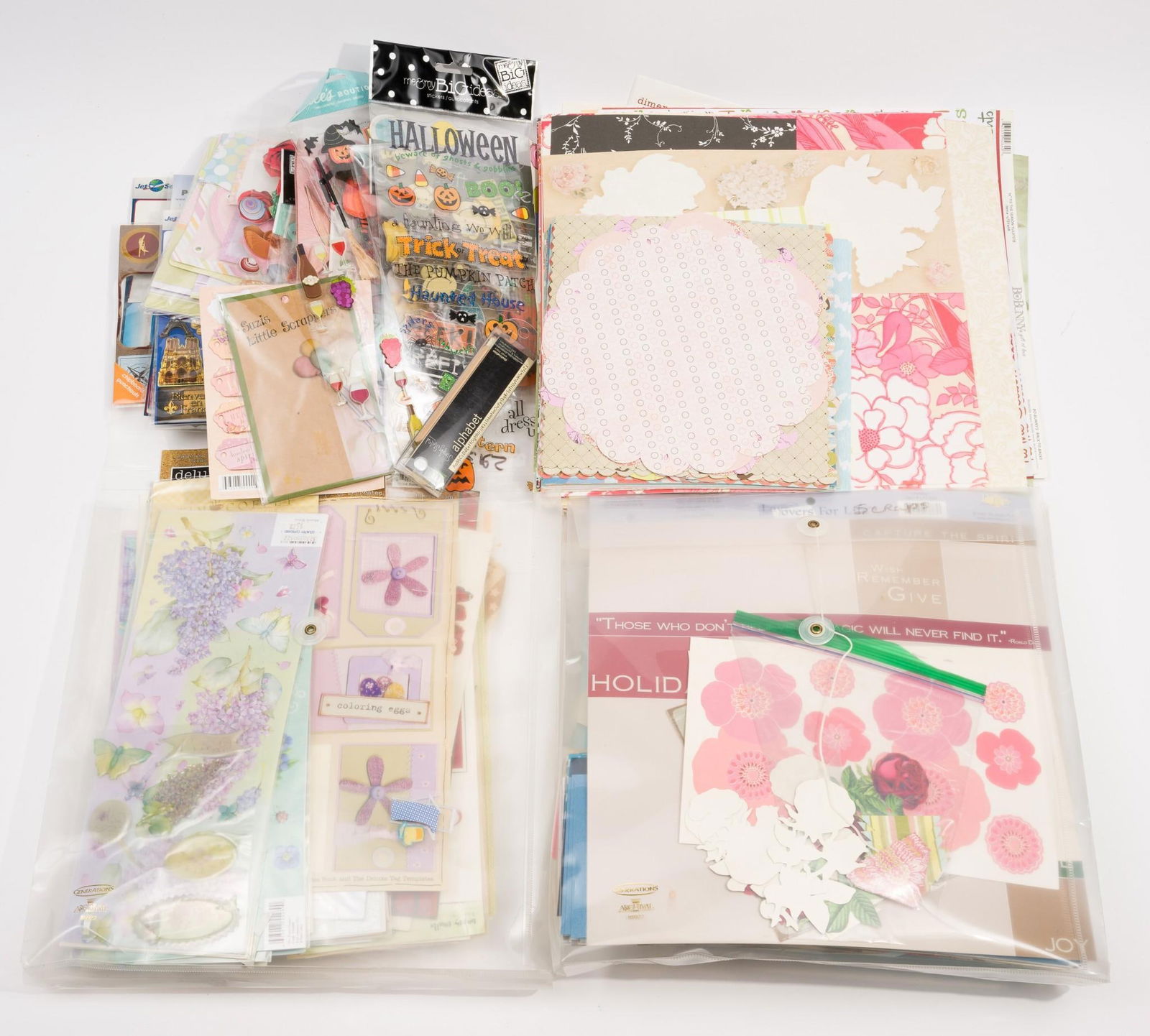 Large Collection of Scrapbooking Supplies (1 of 15)