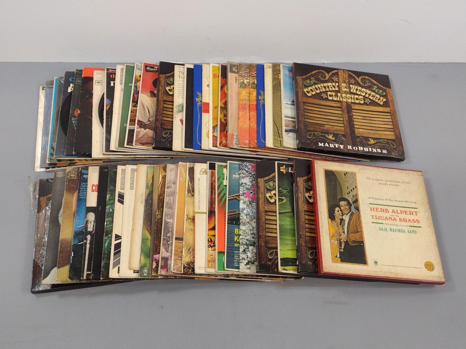 Approximately 100 Records incl Ray Charles (1 of 8)