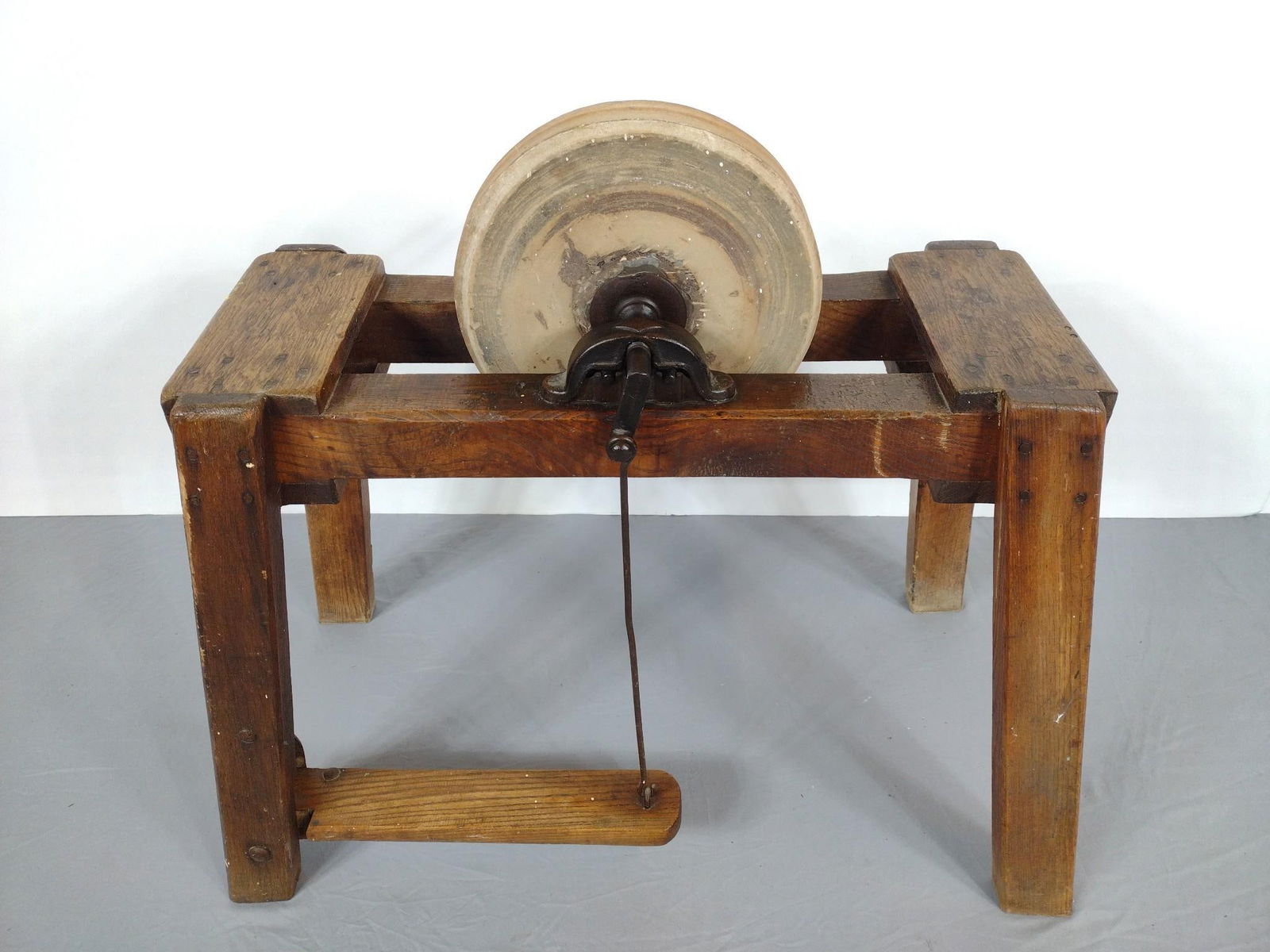 Antique Grinding Wheel (1 of 6)