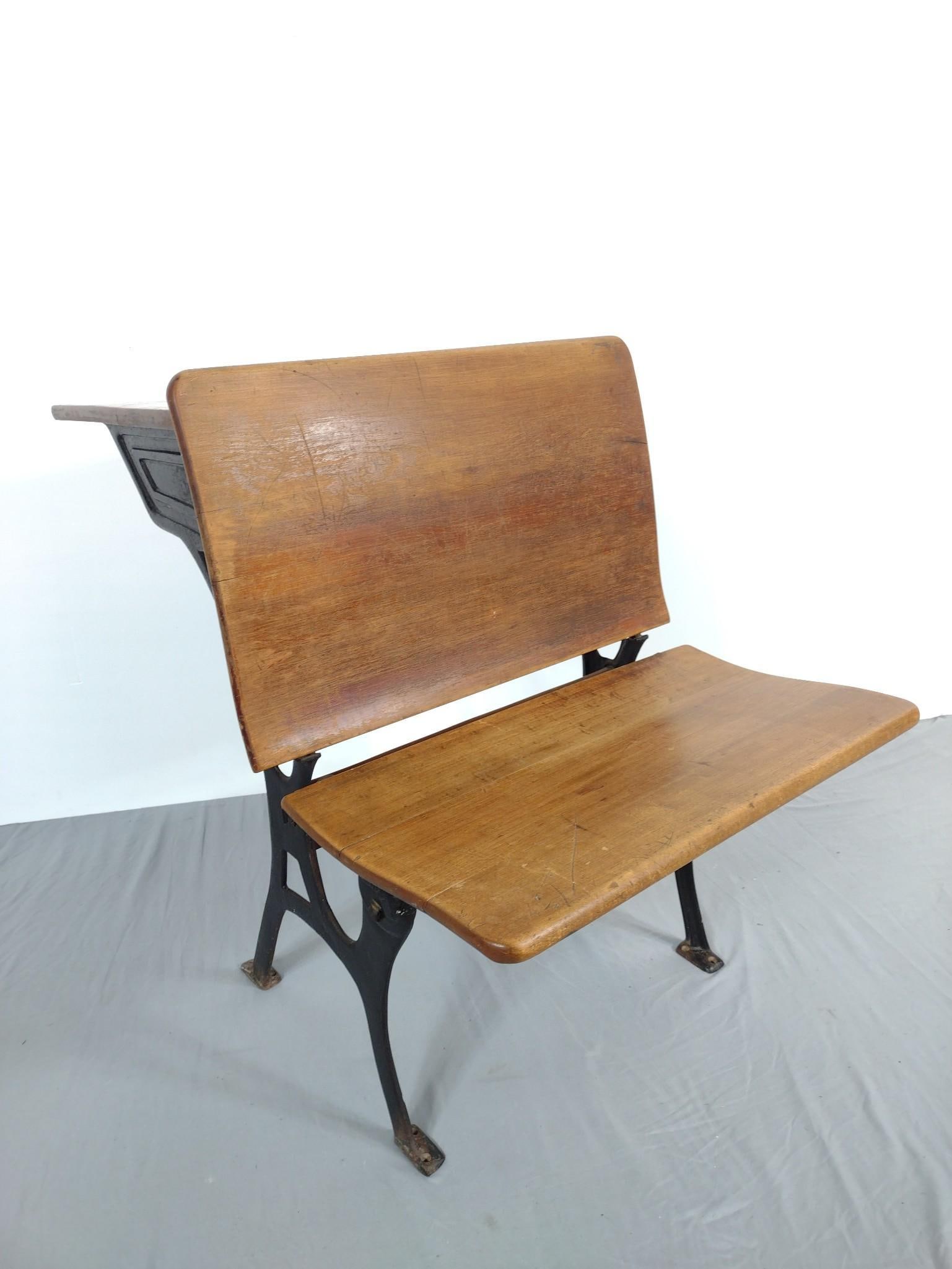 Antique School Desk (1 of 7)