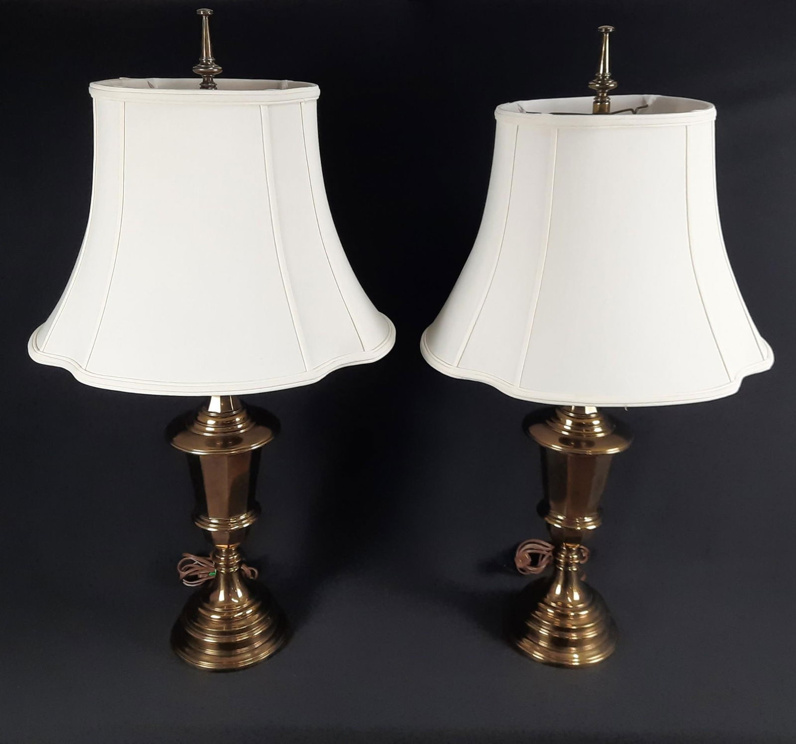 Pr Stiffel Table Lamps (1 of 2)