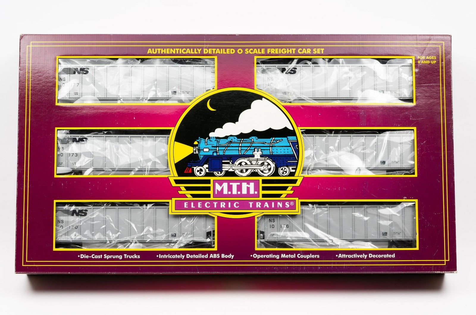 M.T.H. Norfolk Southern Coalporter Hopper Car 6-Car Set (1 of 2)