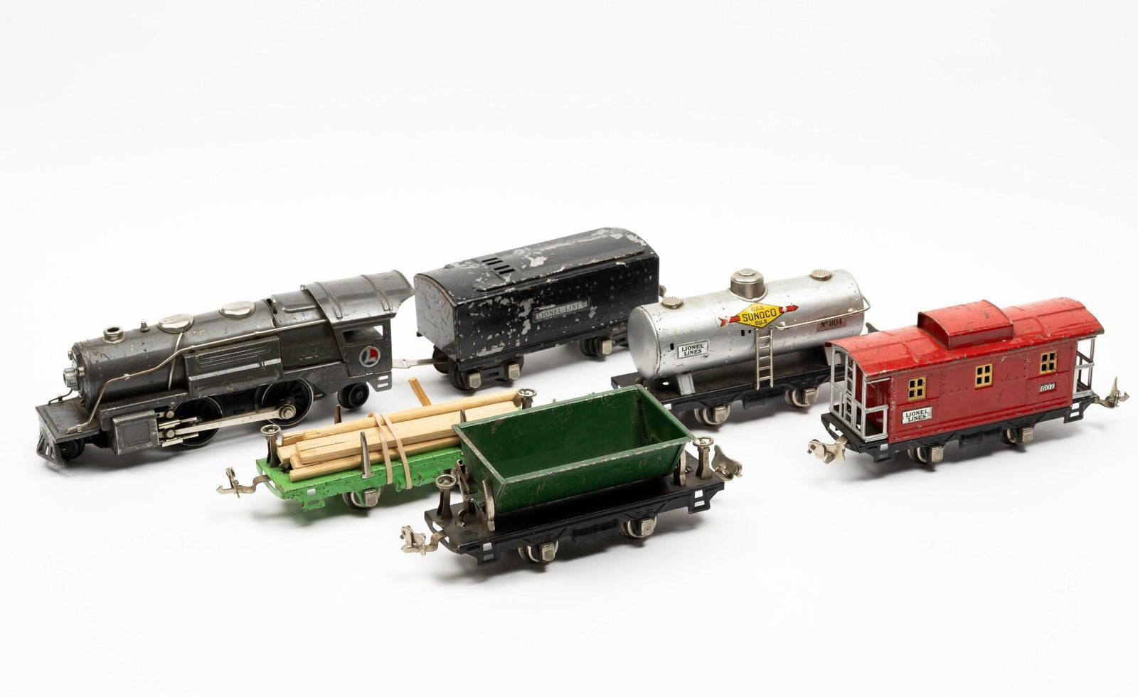 6 Pc Lionel Tin Train Set (1 of 5)