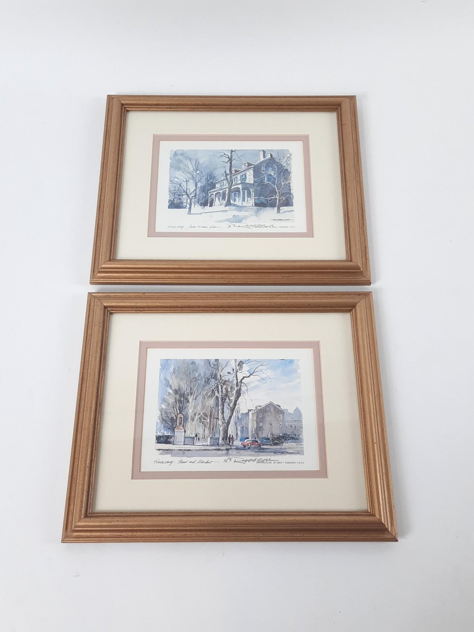 2 Nick Ruggieri Harrisburg PA Watercolor Prints (1 of 3)
