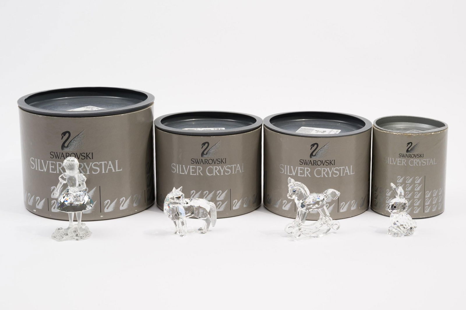 4 Swarovski Crystal Figurines Incl. Bunny (1 of 5)