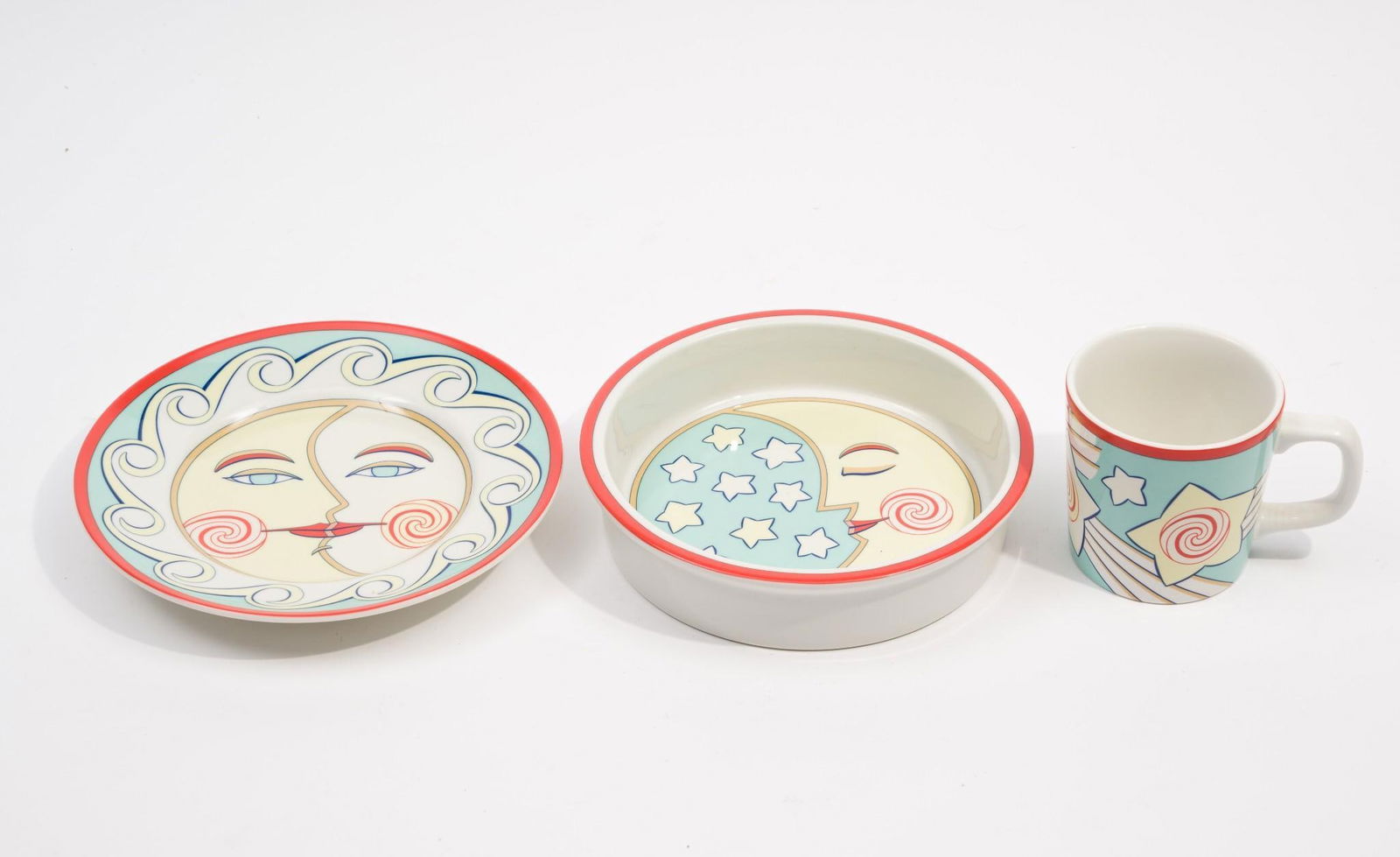 3 Piece Tiffany & Co. "Celestial" Child's Plate Setting (1 of 5)