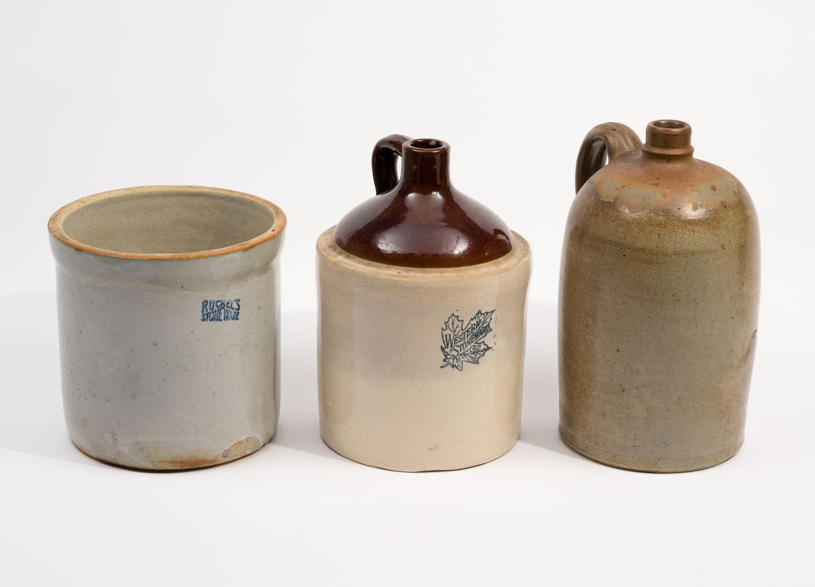 3 Pcs Stoneware incl Western Stoneware (1 of 10)