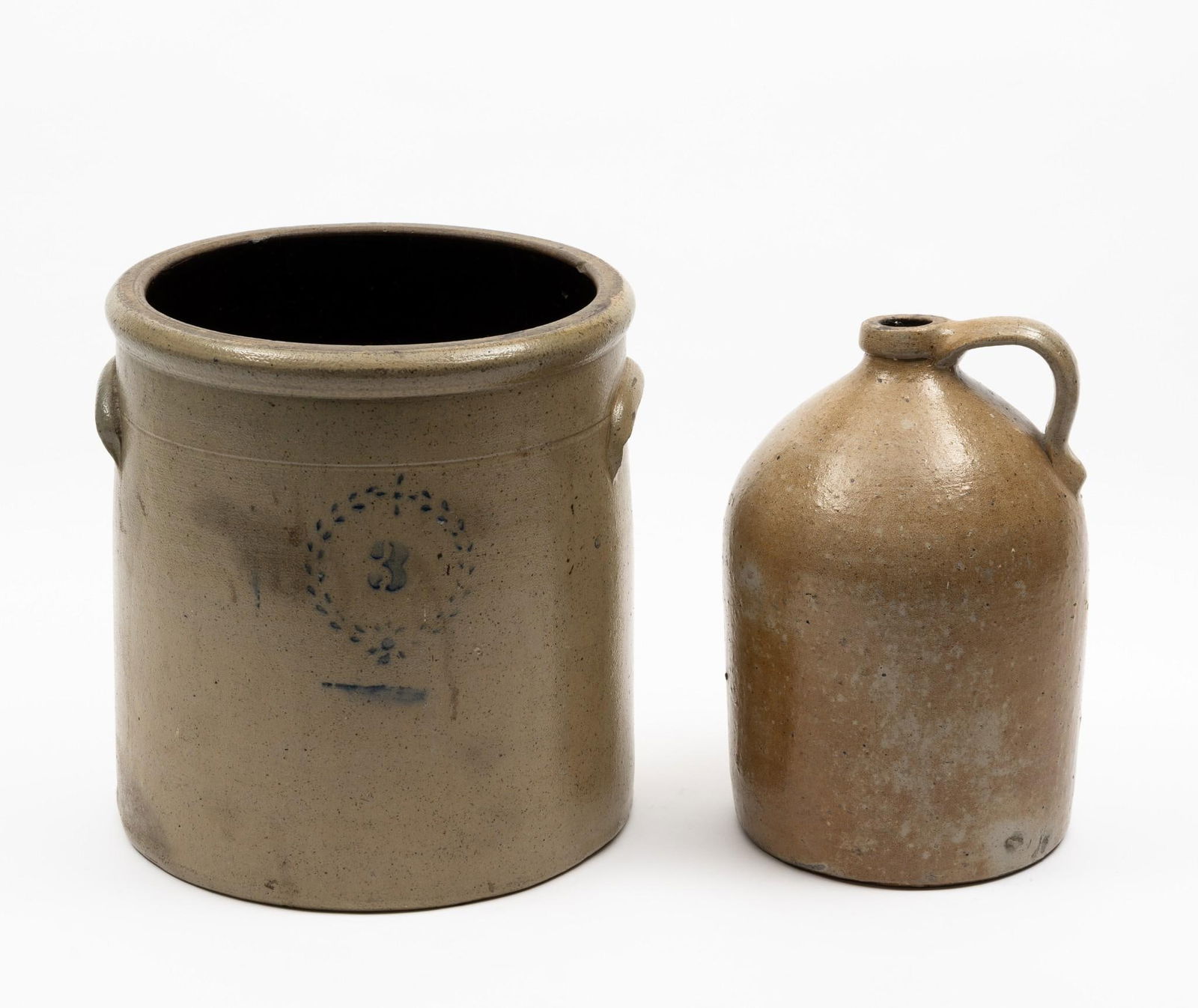 Stoneware Jug & Stoneware Crock (1 of 9)