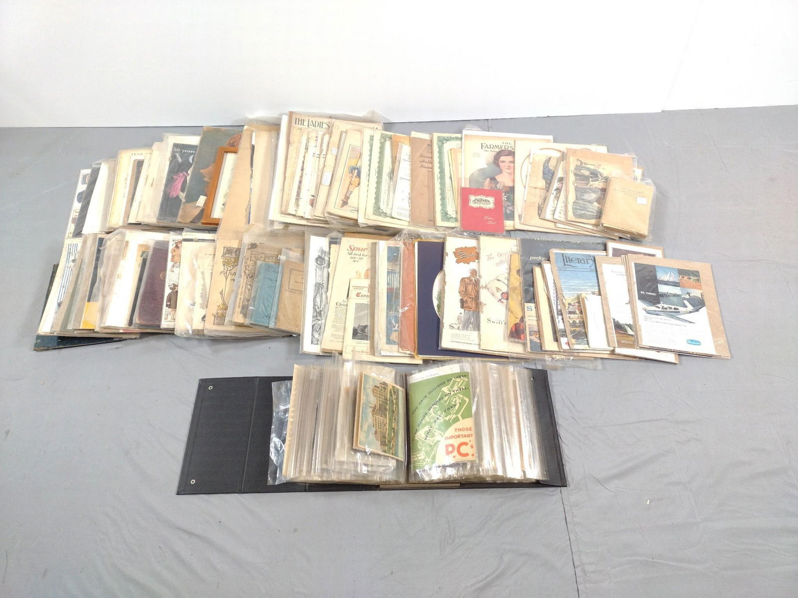 Lg Grouping Ephemera incl. Newspapers (1 of 9)