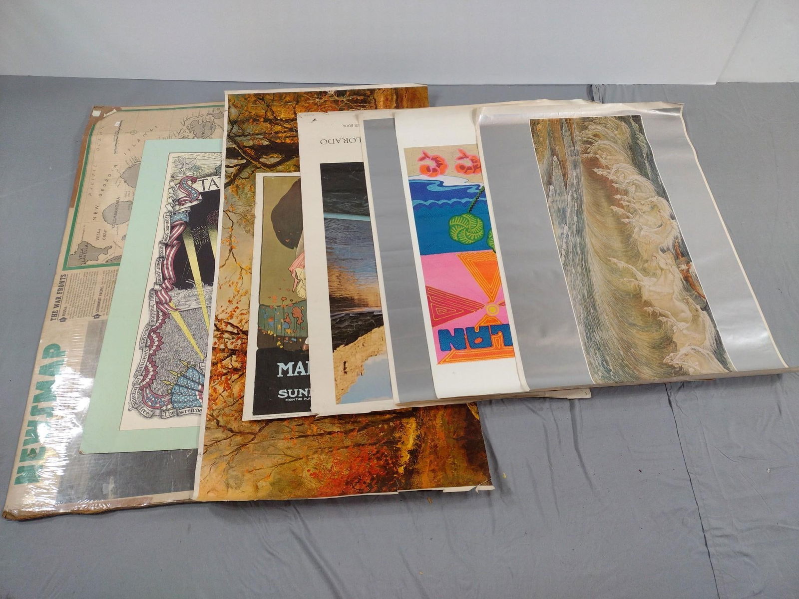 Newsmap & James Grashow Statue of Liberty Poster & 6 Posters (1 of 6)