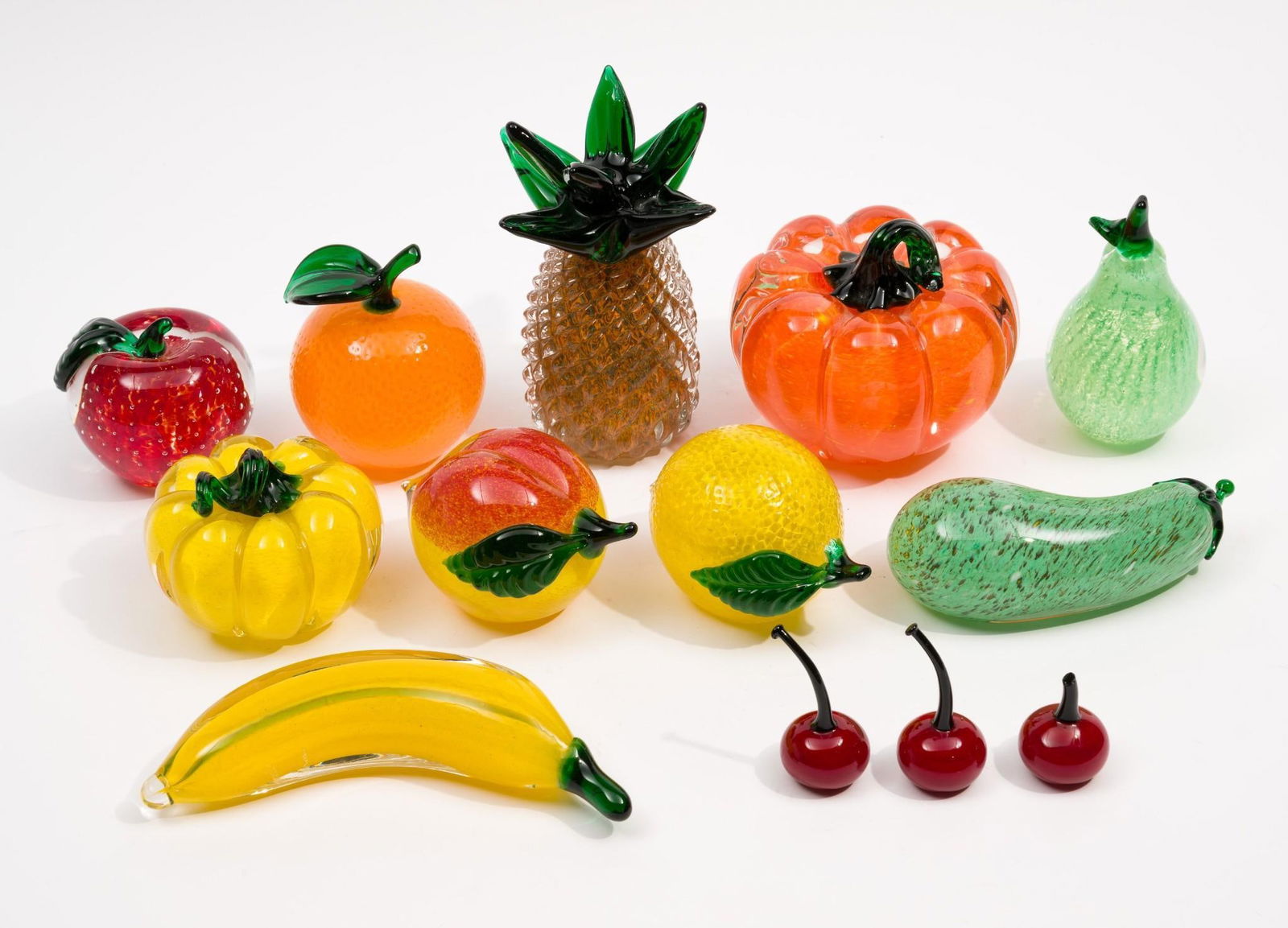 13 Pcs. Decorative Glass Fruit incl. Lenox (1 of 8)