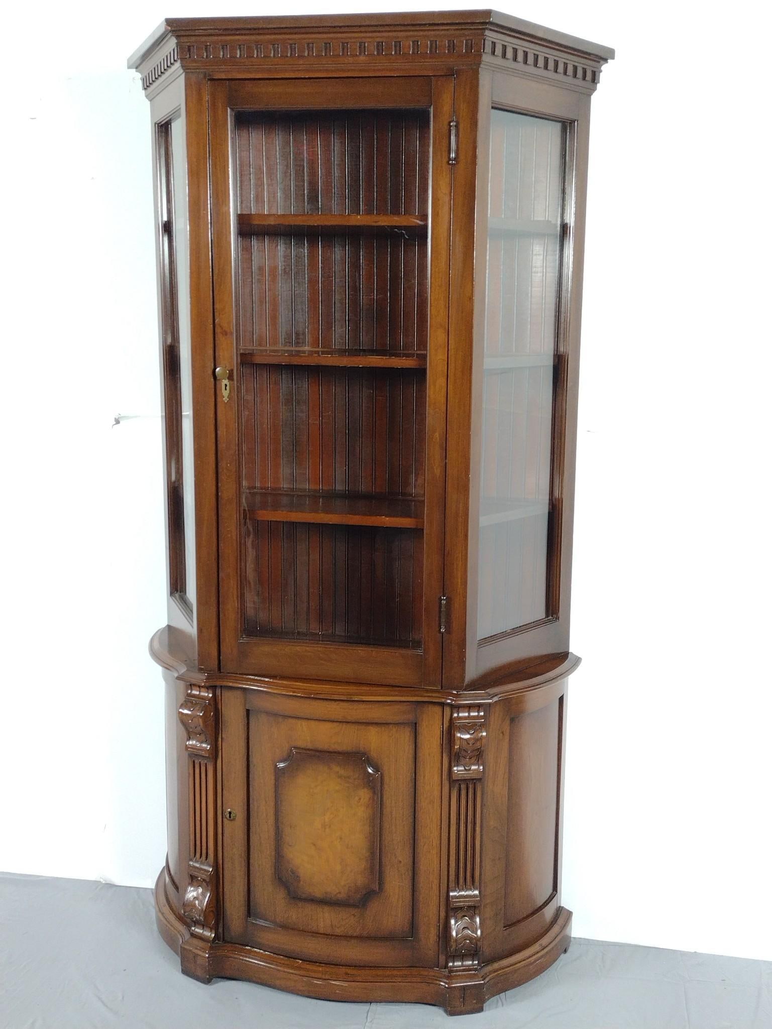 Large Curio Cabinet (1 of 4)