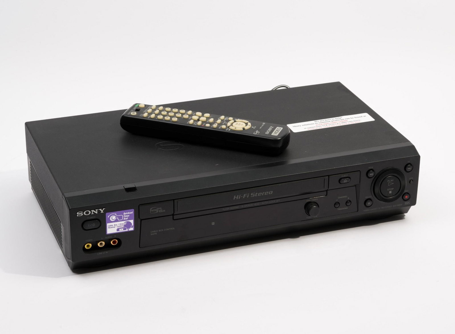 Sony Hi-Fi Stereo with Remote: Model number SLV-N900.