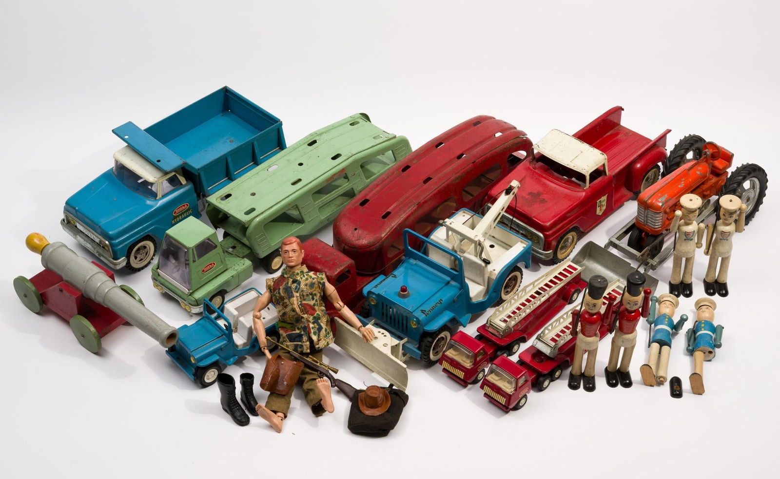 Large Grouping of Vintage Toys incl Hubley (1 of 13)